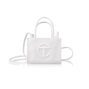 TELFAR Small shopping bag in White NWT